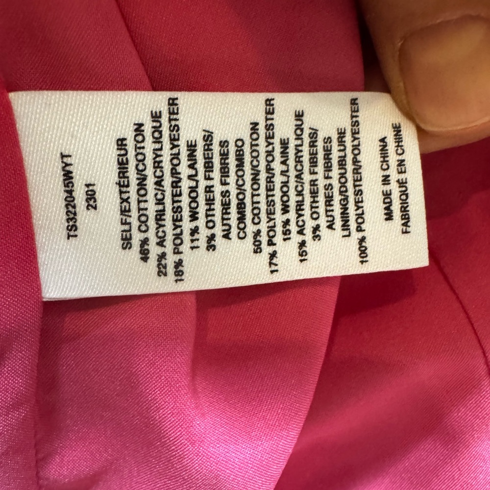 Derek Lam Pink and Orange Jacket and skirt set - Picture 8 of 12